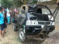 Kecelakaan Maut di Jalan Raya Desa Depok Tewaskan Dua Orang