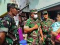 Pendam V/Brawijaya Bersama Babinsa Lakukan Pendataan Anak Stunting di Wilayah Sawunggaling