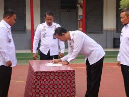 Apel Komitmen Deklarasi Janji Kinerja Tahun 2024 Digelar Lapas Kelas IIB Pasuruan