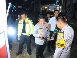 Sinergitas Polres Ngawi bersama TNI Maksimalkan Patroli, Jaga Kamtibmas Jelang Pemilu 2024