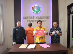 Polres Mojokerto Berhasil Ungkap Narkoba, Tersangka dan Puluhan Gram Sabu Diamankan