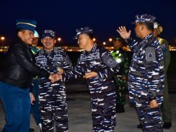 Berencana Tinjau Dikko Marinir, Komandan Puspenerbal Sambut Kasal