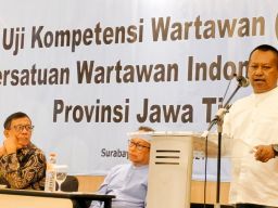 Ketua PWI Jatim : Peserta yang Lulus UKW Harus Tunjukkan Kompetensi Etika dan Moral