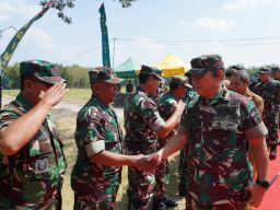 Mayjend TNI Rafael ikuti Peresmian 2664 Titik Sumber Air Program TNI AD Manunggal Air secara Virtual