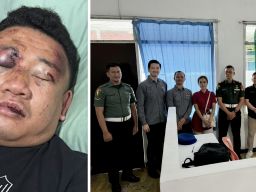 Jonsun Korban Penganiayaan Brutal Oleh Oknum TNI Hadiri Panggilan BAP Dari Denpom IV/5 Diponegoro
