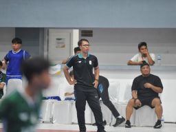 Jelang Hadapi Sumut, Pelatih Futsal Jatim Pompa Semangat Bertanding Pemainnya