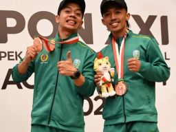 Dancesport Jatim Raih Satu Medali Perak dan Perunggu di PON XXI Aceh-Sumut 2024
