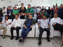 Ketua DPD RI Saksikan Pertandingan Bowling dan Wushu, Pantau Venue PON di Medan