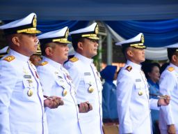 Wakil Komandan Puspenerbal Hadiri Pelantikan 300 Siswa Diktukba TNI AL LV TA.2024