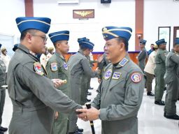 Komandan Puspenerbal Terima Laporan Korps Kenaikan Pangkat 36 Perwira Penerbangan TNl AL