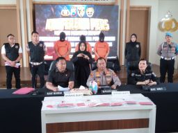Satreskrim Polrestabes Amankan 3 Tersangka Kasus TPPO