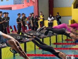 Cabor Senam Kolam Porprov IX Jatim Pecahkan 6 Rekor Baru