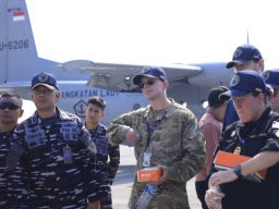 Delegasi Western Pacific Naval Sympisium JOIP 2025 Facility Tour Naval Base di Lanudal Juanda