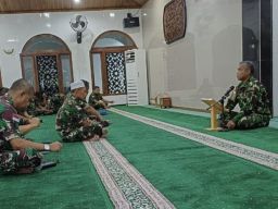 Personel Kodaeral lX Ikuti Kausri Agama Bertajuk Manfaat Disiplin Dalam Islam