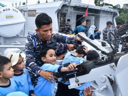 KRl Satrol Kodaeral lX, Terima Kunjungan Wisata Edukasi Ratusan Siswa RA As-Salam Ambon