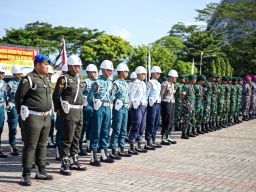 Komandan Polisi Militer Kodaeral IX Hadiri Apel Kesiapan Operasi Pekat Salawaku 2026