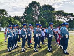Peringati HUT ke-80 POMAL, Komandan Polisi Militer Angkatan Laut Kodaeral IX Pimpin Apel Khusus