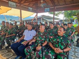 Tingkatkan Profesionalisme Penegak Hukum di Laut, Kadiskum Kodaeral IX Sosialisasikan KUHAP Baru