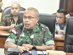 Aspers Dankodaeral IX Hadiri Rapat Koordinasi Persiapan Peringatan HUT Ke-81 RI dan HUT Ke-81 Provin