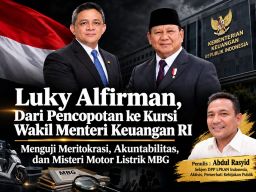 Luky Alfirman Dari Pencopotan ke Kursi Wamenkeu RI