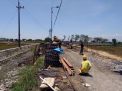 Tim TMMD kodim 0816 Sidoarjo Pasang Paving Sepanjang 560 Meter