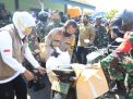 Gubernur Jatim Kunjungi Dapur Umum Di Makodim 0817 Gresik