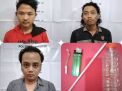 Polsi Amankan Tiga Pemuda Saat Asik Pesta Sabu Di Dalam Kamar