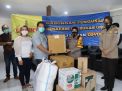 Gaperhu Serahkan Bansos Peduli Cegah Covid-19 Ke Polres Tanjung Perak