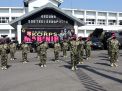 Prajurit Petarung Marinir Karangpilang Peringati HUT. Ke 75 Marinir
