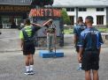 MANFAATKAN HARI LIBUR, DANMENART 2 MAR SAKSIKAN PERTANDINGAN OLAHRAGA
