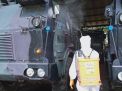 PRAJURIT BATALYON ROKET 2 MARINIR SEMPROTKAN DISINFEKTAN