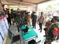 Usai Membuka TMMD 110, Forkopimda Jatim  Lanjut Tinjau PPKM Mikro