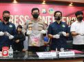 Polda Jatim Ringkus Pelaku Pengedar Sabu Bersenjata Api 