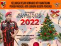 Kabid HANKAM MPC Pemuda Pancasila Kota Surabaya Mengucapkan Selamat Natal dan Tahun Baru 2022 
