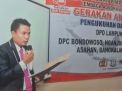 Baihak Akbar Sekjen LARM-GAK Kecewa Terhadap Kinerja KPK