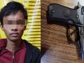 Rampok Bersenjata Pistol Ditangkap Polsek Tambaksari Surabaya