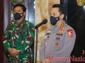Jalin Sinergitas, Kunjungan Kapolri Disambut Panglima TNI