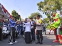 Estafet Obor Porprov VIII Jatim Kembali Sambangi Bumi Majapahit 