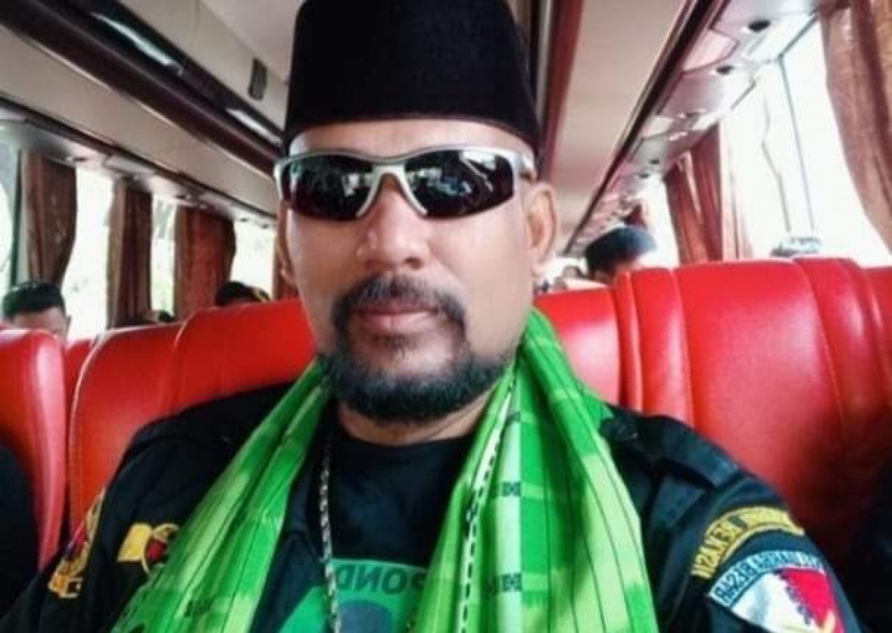 Ketua Forum Betawi Rempug (FBR) Gardu 0263 Jatiwaringin Pondokgede, Mat Yasin,