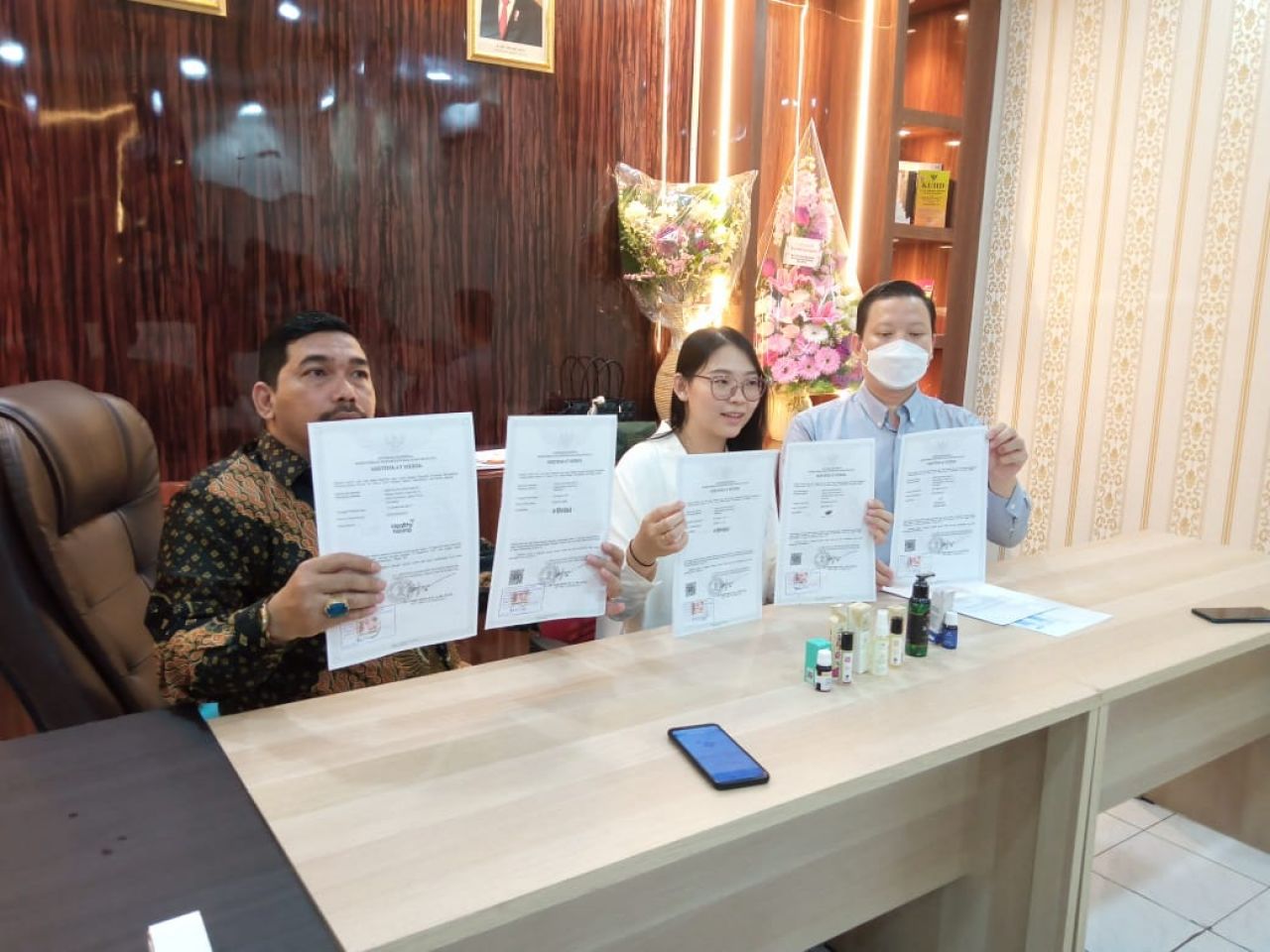 Pelapor Berharap Hakim PN Surabaya Vonis Setimpal Terdakwa Pemalsu Kosmetik