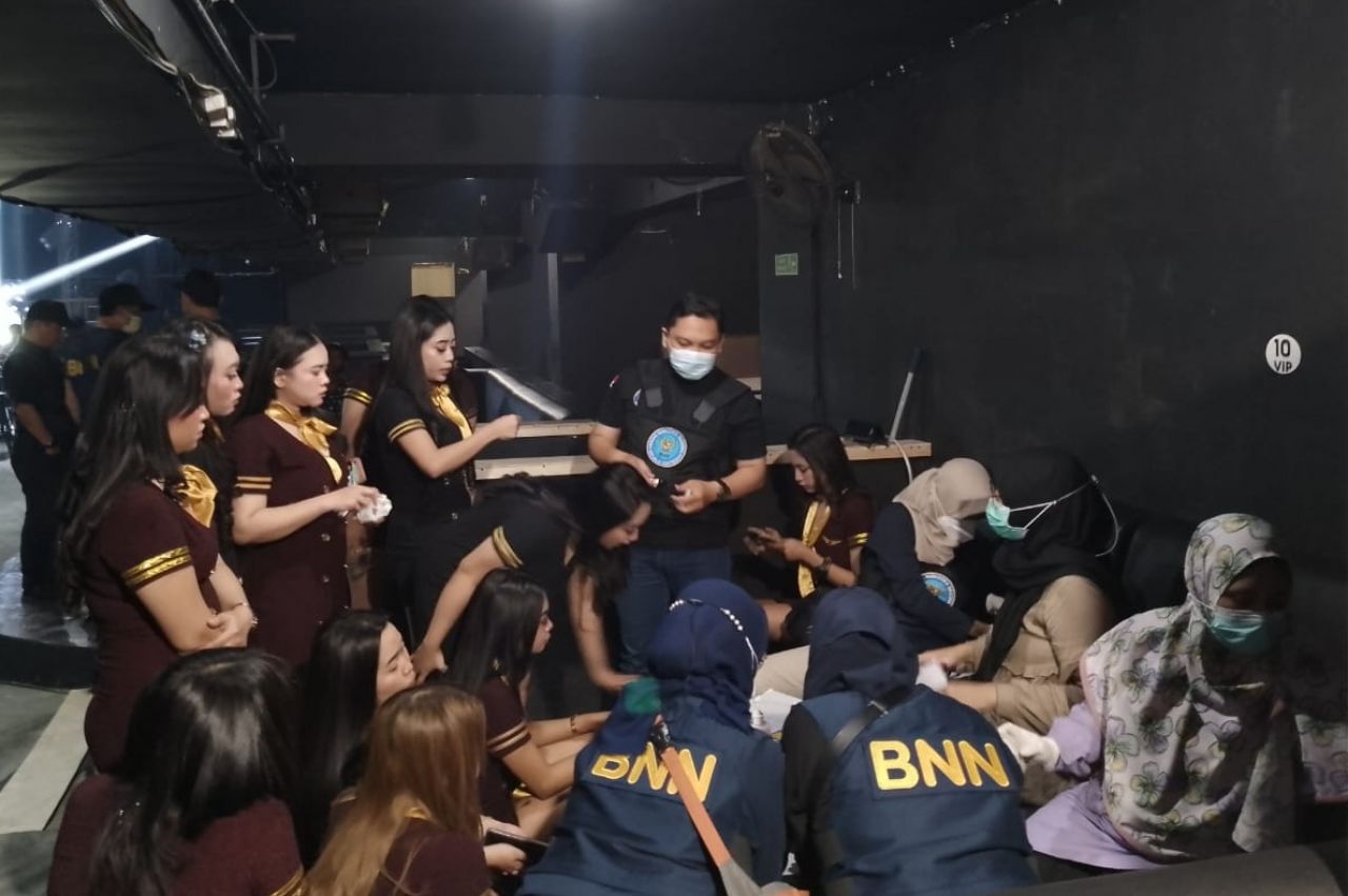 Tujuh Orang Positif Narkoba Saat Berada di New Paradise Executive Club
