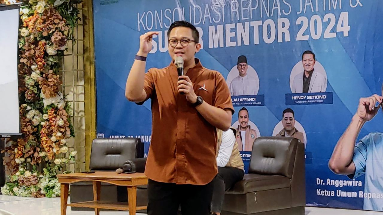 Konsolidasi Repnas Jatim, Mas Andi Tekankan Kekuatan Pemuda dan Politik Santun