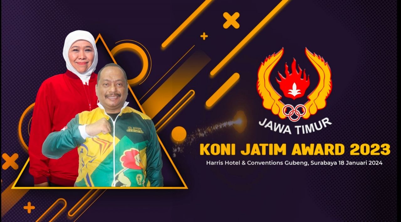 Besok KONI Jatim Award Kembali Digelar Sebagai Bentuk Pengakuan Atlet dan Insan Olahraga Berprestasi