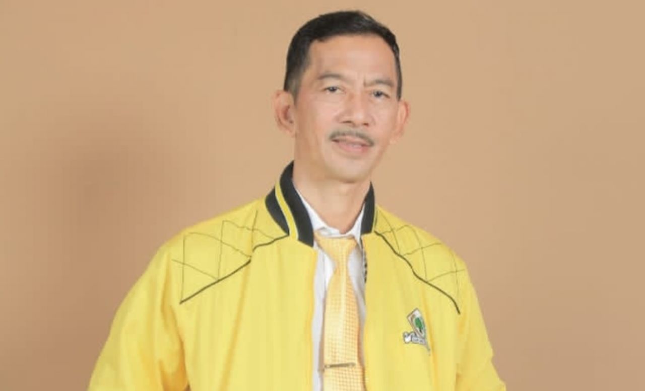 Ketua Depicab SOKSI Kabupaten Garut Deden Sopian.