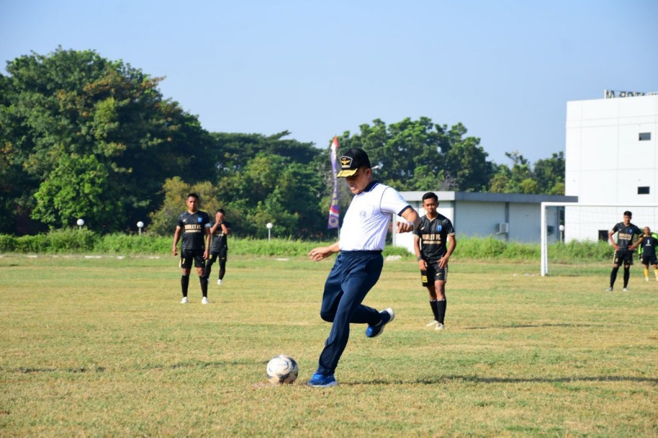 Danpuspenerbal Saksikan Laga Final Danpuspenerbal Cup 2024, Wing Udara 2 Vs Tim Fasharkan Pesud
