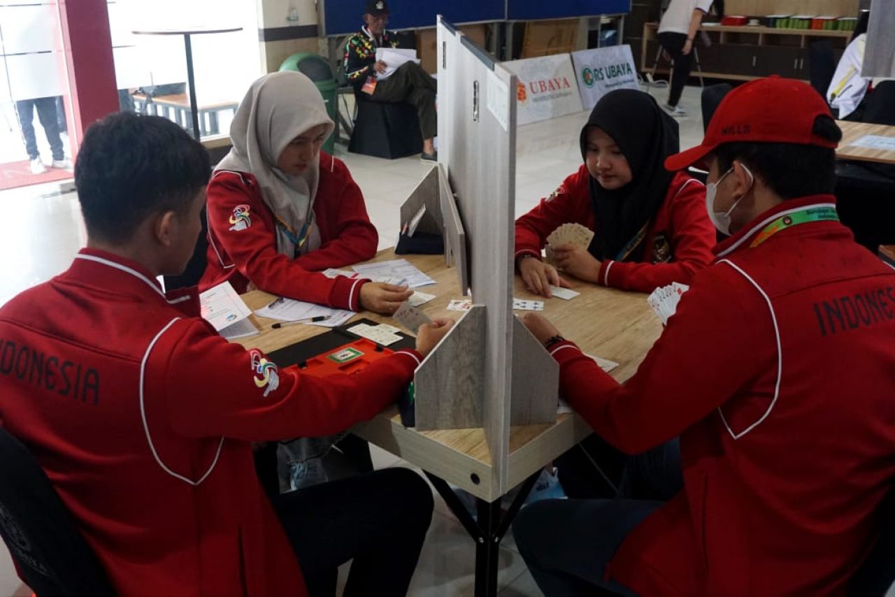 Tim Bridge Indonesia Juara Umum AUG XXI 2024