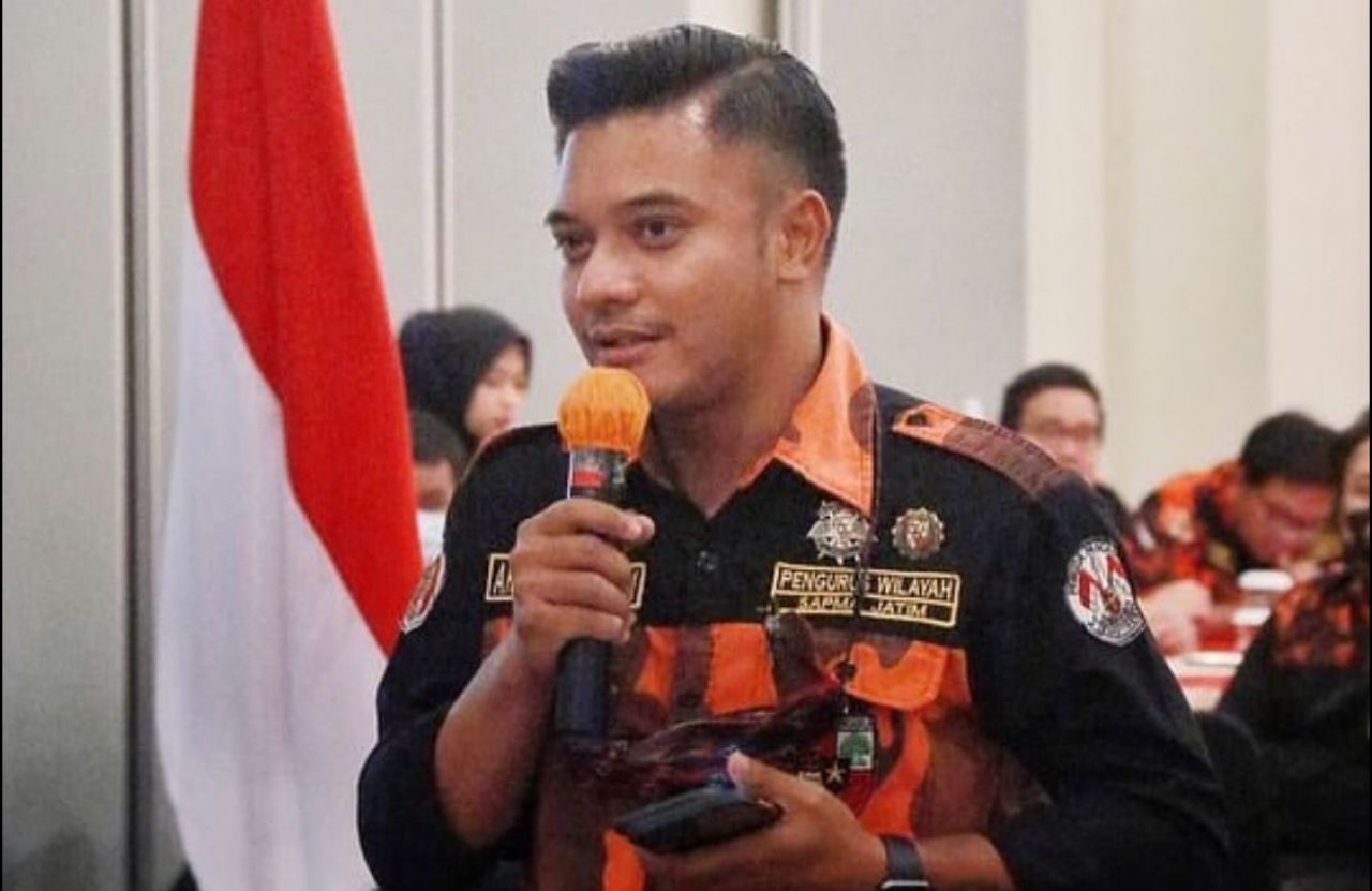 Arderio Hukom, SH, Ketua PW SAPMA Pemuda Pancasila Provinsi Jawa Timur