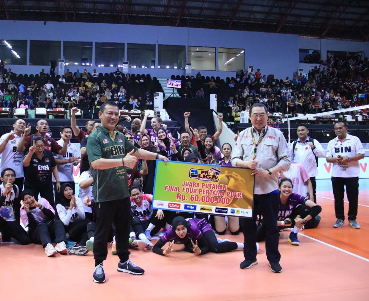Megawati Antarkan Putri Jakarta BIN Juara Seri Pertama Final Four PLN Mobile Proliga 2024