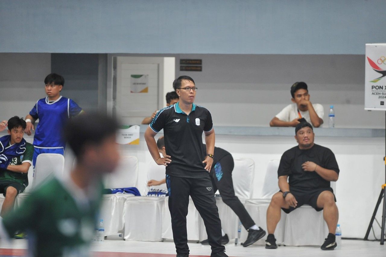 Jelang Hadapi Sumut, Pelatih Futsal Jatim Pompa Semangat Bertanding Pemainnya