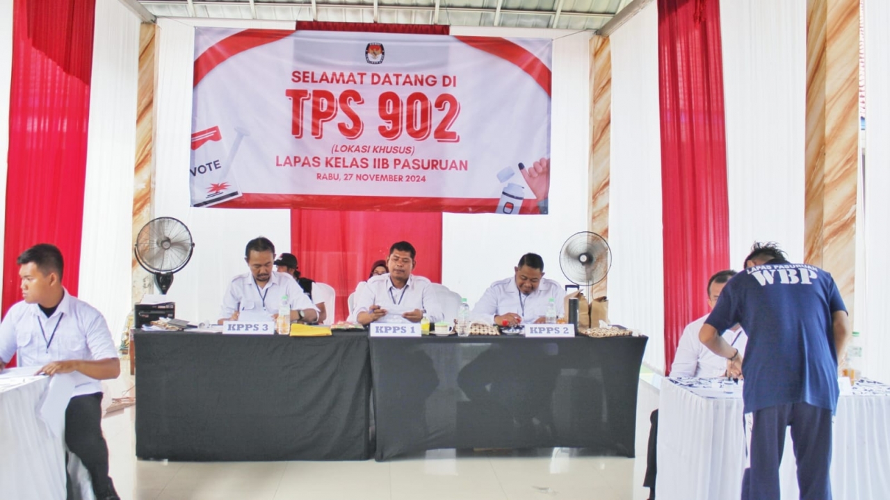 Salah satu TPS yang ada didalam Lapas Kelas IIB Pasuruan